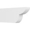 Ekena Millwork Standard Crestline Architectural Grade PVC Rafter Tail, 4"W X 10"H X 24"L RFTP04X10X24CRE - alternate 1